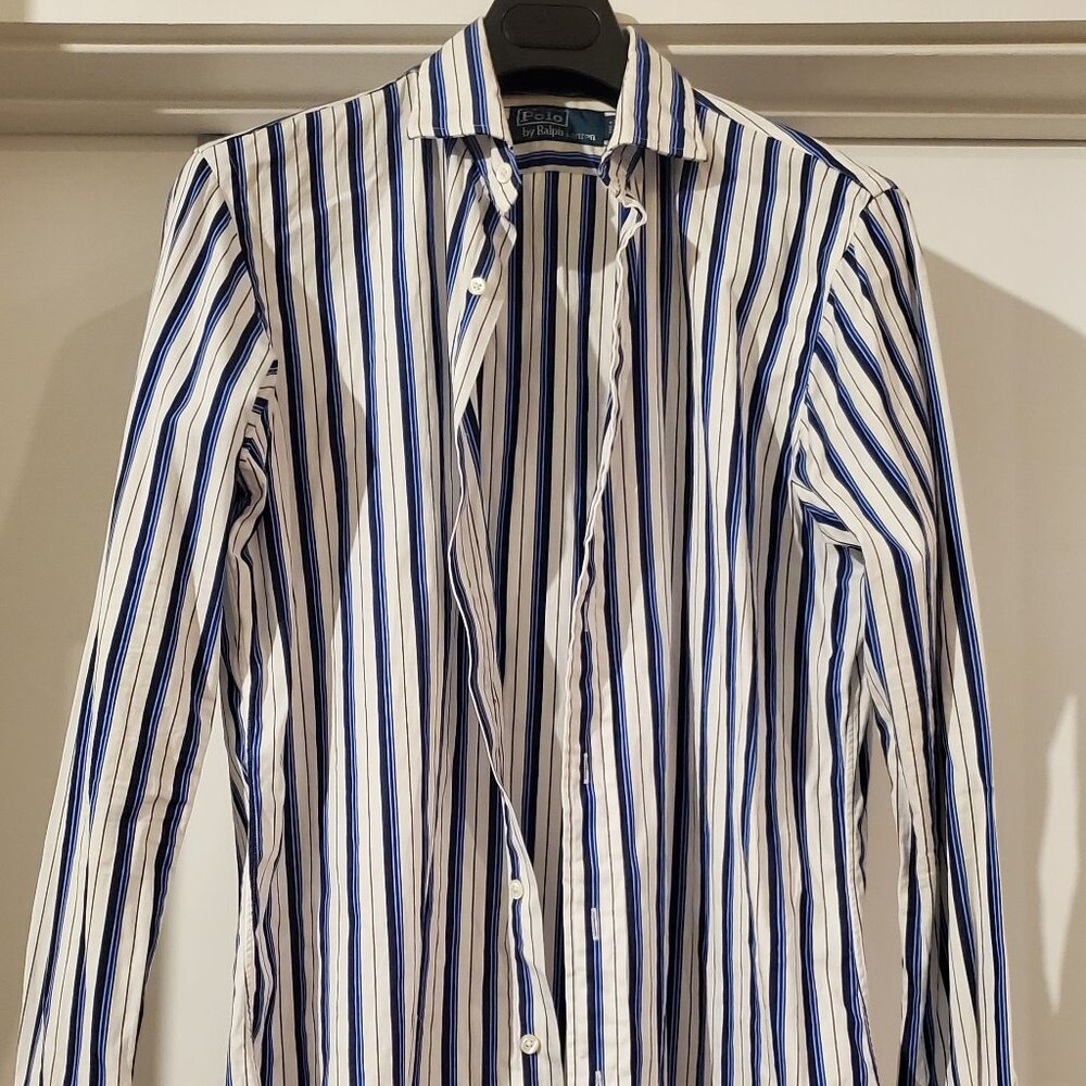 Polo Ralph Lauren Stripe Button Down Shirt Sz Small